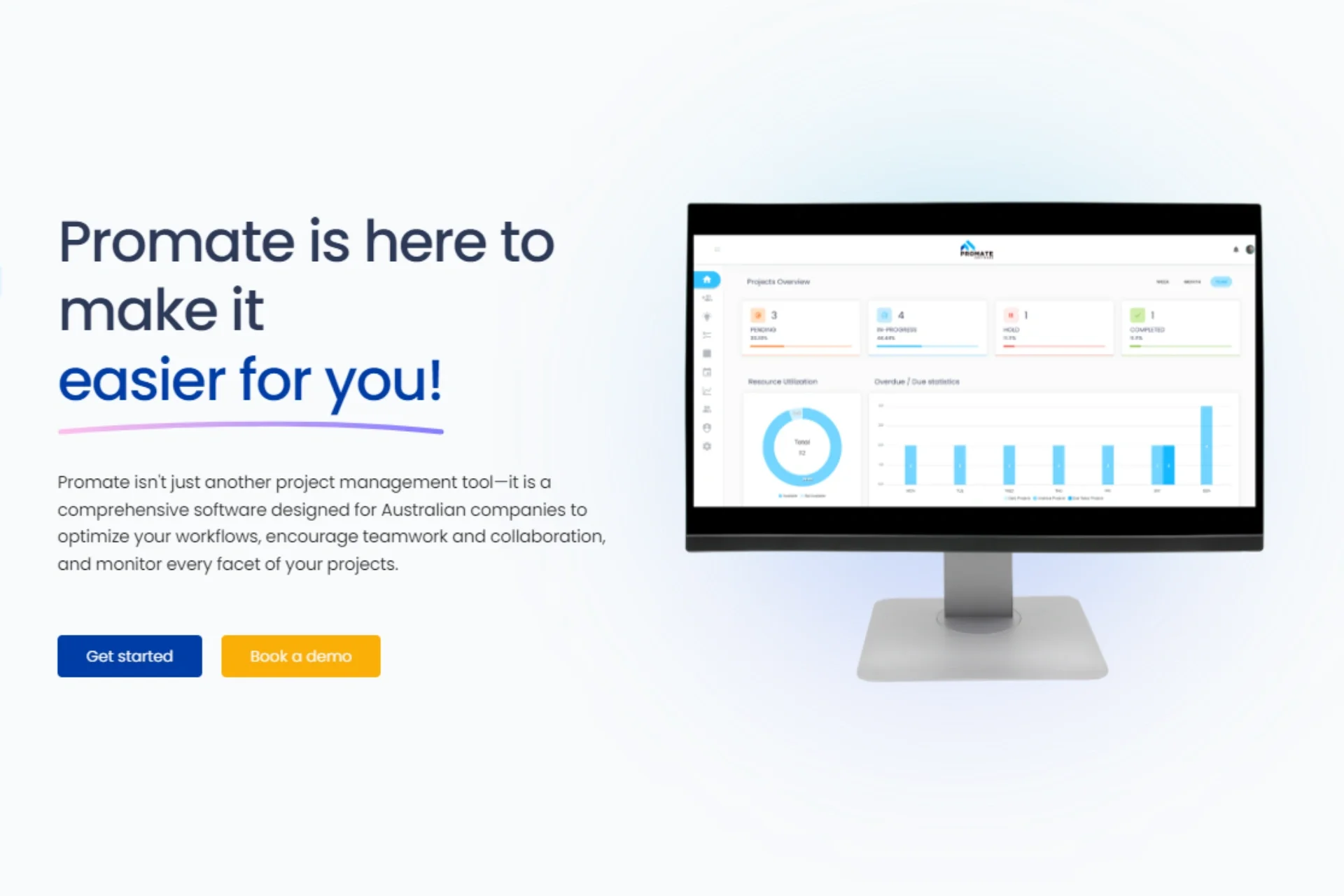 Promate Dashboard Preview